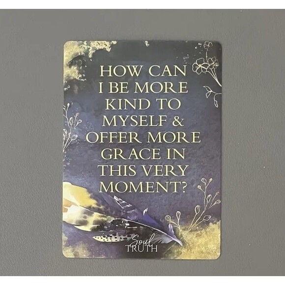 Soul Truth Self-Reflection Oracle Cards - Inspirational Guidance Deck Card - Picture 7 of 13